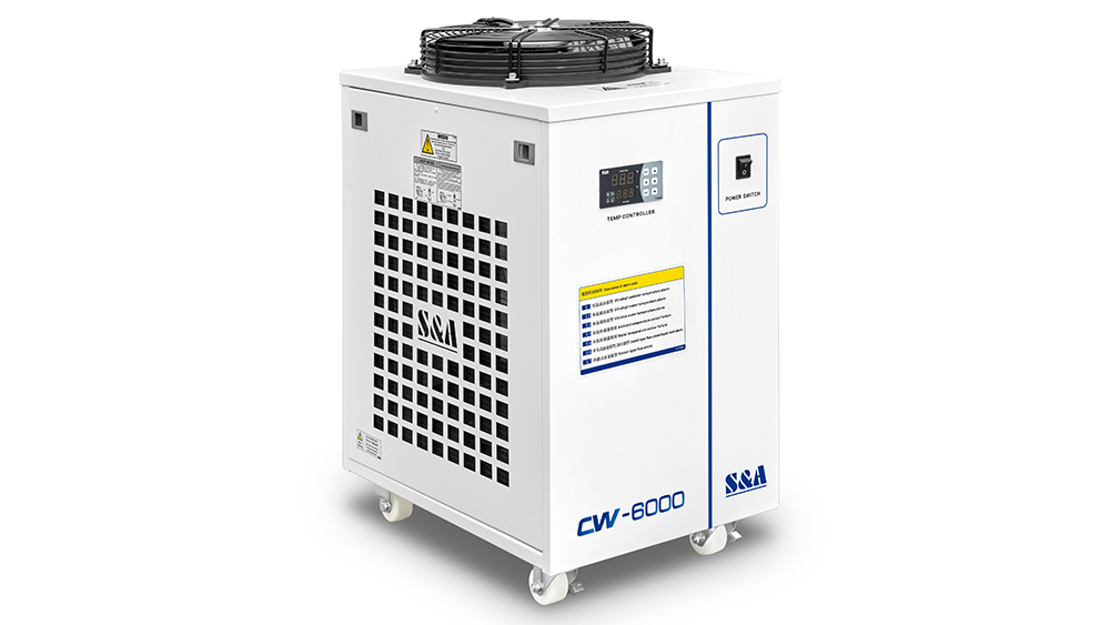 CW-6000 Air Cooled Chiller System for CO2 Laser System