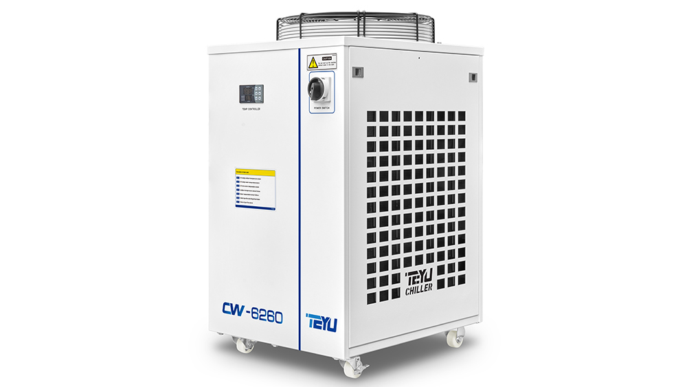 Industrial Process Water Cooler CW-6260 8.24kW Cooling Capacity ±0.5℃ Precision
