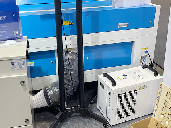 TEYU S&A CO2 Laser Chiller CW-5000 for 120W CO2 Glass Laser Tube