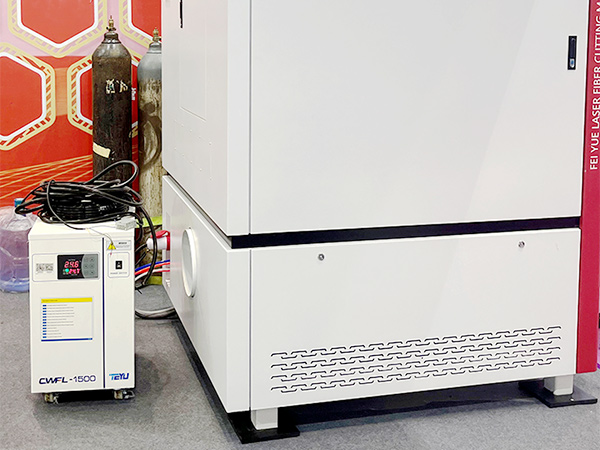 TEYU Water Chiller CWFL-1500 for 1500W Fiber Laser Cutter