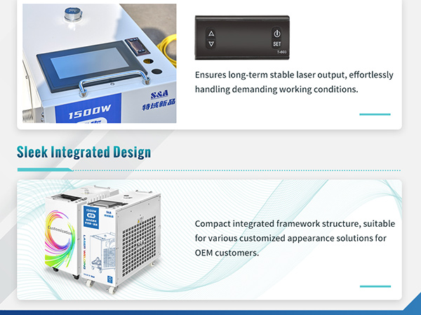 TEYU Mini Handheld Laser Welding Chiller CWFL-1500ANW08