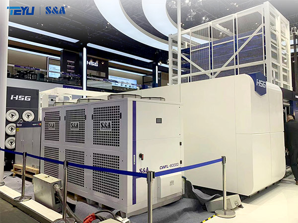 TEYU S&A Industrial Laser Chiller CWFL-60000 for 60000W Laser Cutting Machines