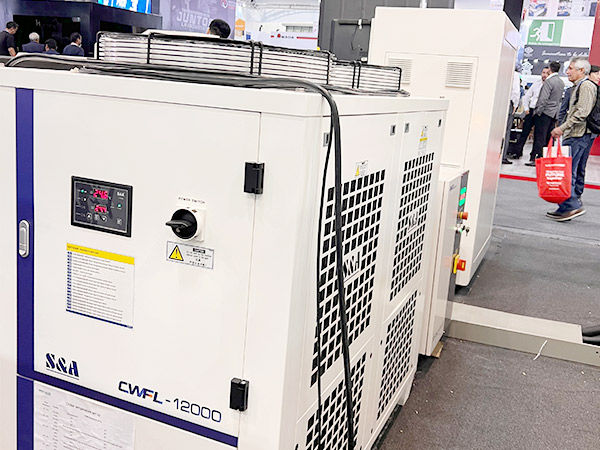 TEYU CWFL-12000 Laser Chiller for Cooling High Power Fiber Laser Cutter Welder 12kW Laser Source