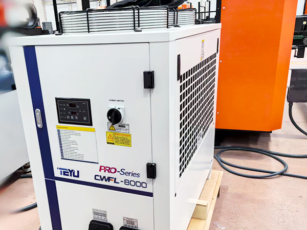 CWFL-8000 Water Chiller for 8kW Fiber Laser Cutter