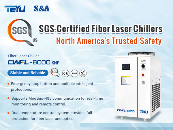 Water Chiller for 6000W Fiber Laser Equipment