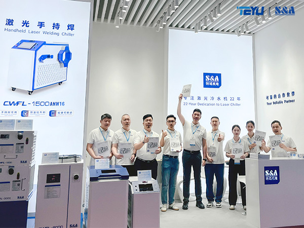 TEYU S&A Chiller Manufacturer at the 27th Beijing Essen Welding & Cutting Fair