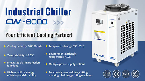 Industrial Water Chiller for Cooling Waterjet Machine