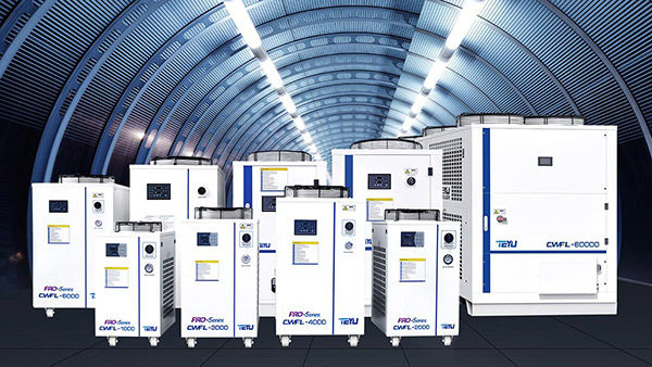 TEYU industrial chillers for cooling various industrial and laser applications