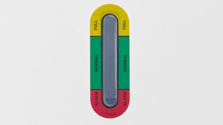 CO2 Laser Chiller CW-6200 Easy-to-read water level indicator