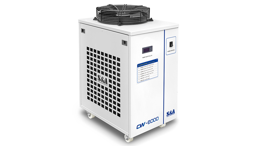 CW-6000 Air Cooled Chiller System for CO2 Laser System