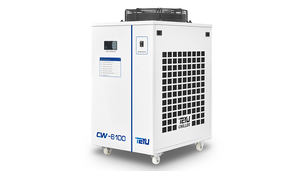 Water Chiller Unit CW-6100 for Glass and Metal CO2 Laser Tube