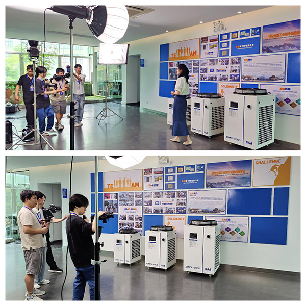 Strength Proven: Renowned Media Visits TEYU S&A Headquarters for In-Depth Interview with General Manager Mr. Zhang