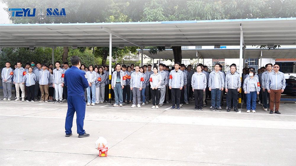 Fire Drill at TEYU S&A Chiller Factory