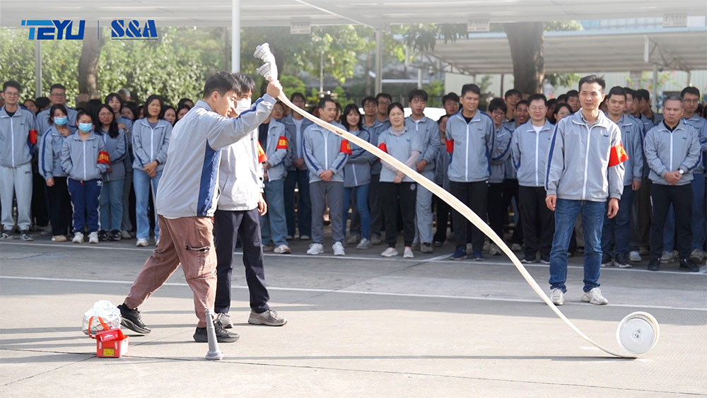 Fire Drill at TEYU S&A Chiller Factory