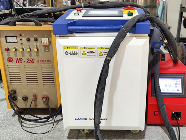 TEYU CWFL-2000ANW12 chiller hana no WS-250 DC TIG Welding Machines