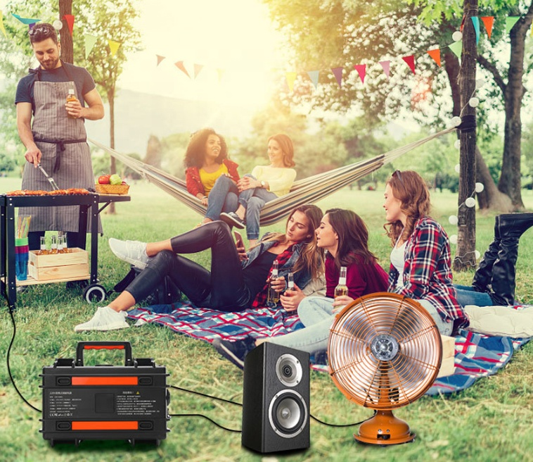 BPS-1000W Aumoon Outdoor RV Camping Travel 298000mAH 595000mAH 1000W Portable Power Station BPS-1000W