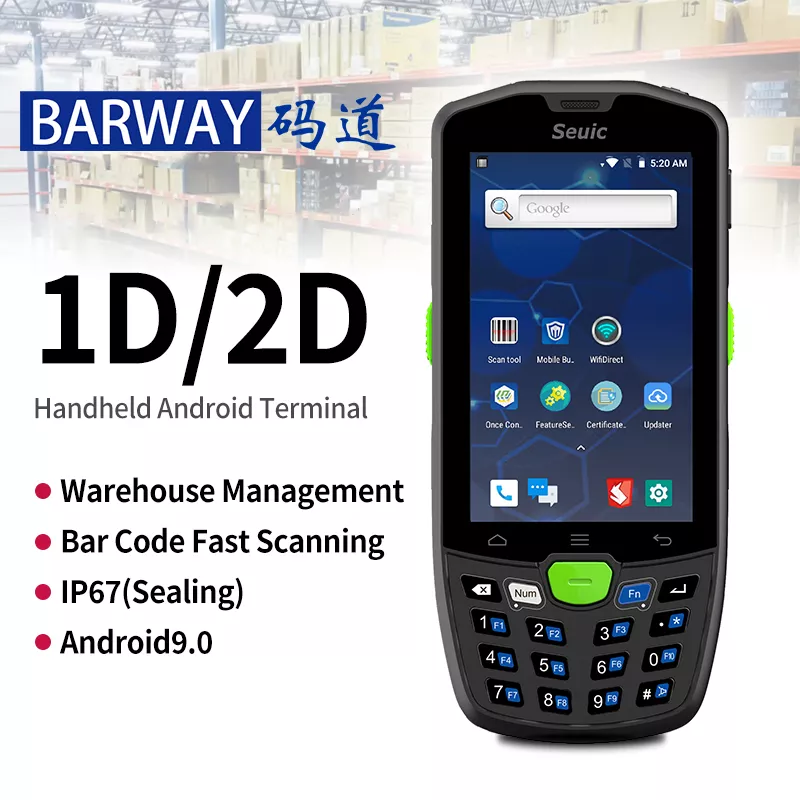 Wholesale PDA RFID Reader Android PDA Smartphone PDA 2D Barcode Scanner ...