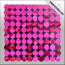 Pink Red Stunning Shimmer Wall Panel Para sa Dekorasyon ng Shop