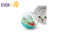 New Design Evernew Fashion cute Amazon Hot Selling Cheap Luxury Tumbler Ocean Ball Electric Fish Teaser Cat Toys