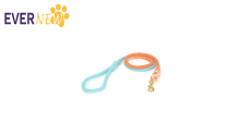 Evernew Pet Cotton Leash Soft Gradient Colorful Traction Dog Rope Leash