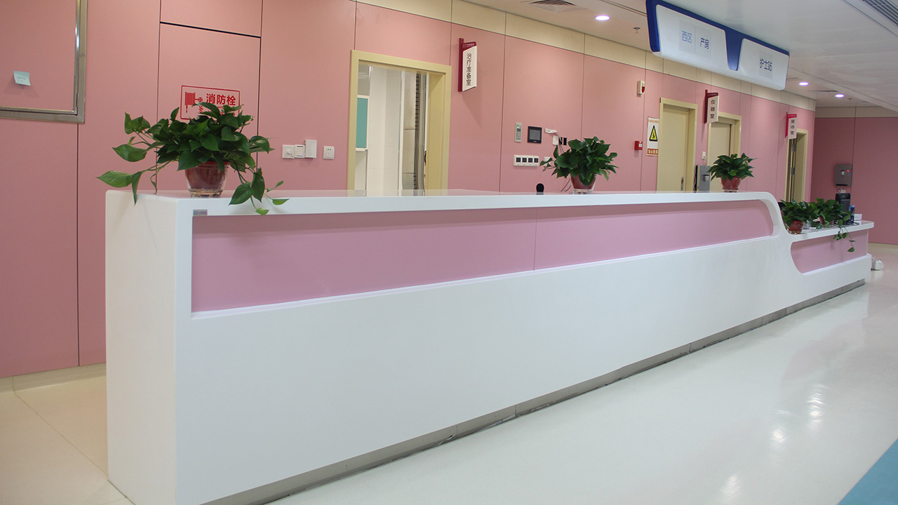 Best solid surface tops of nurse stations service counters Supplier