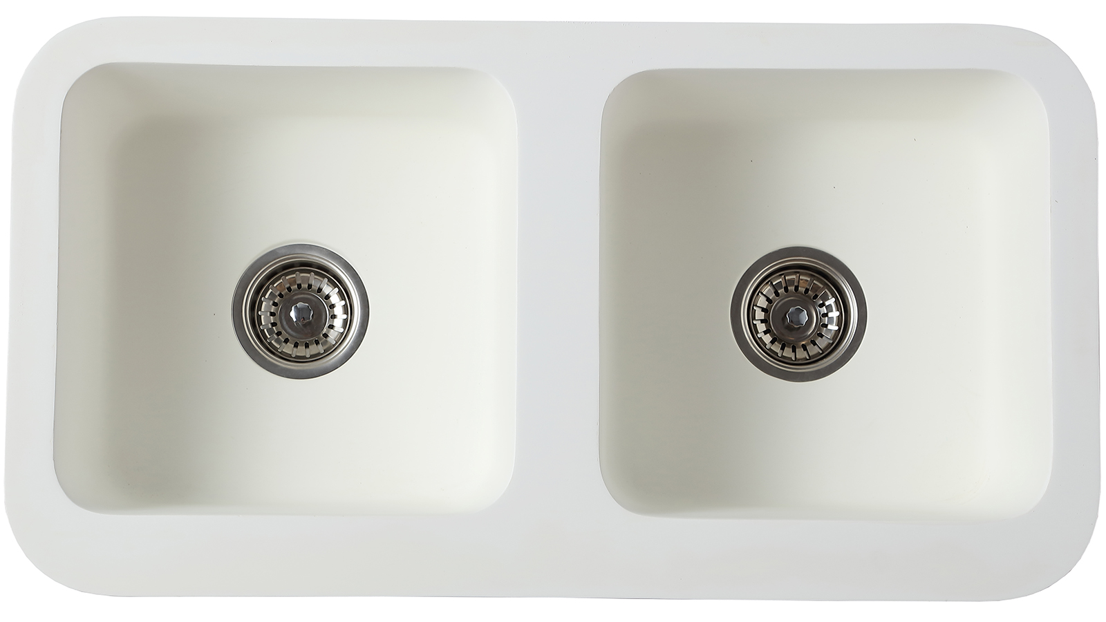 Quality Solid surface double-bowl undermount basin Manufacturer | GELANDY