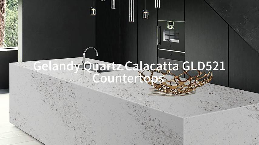 Bester rissfester Marmor-Quarz-Calacatta-Stein Fabrikpreis - GELANDY