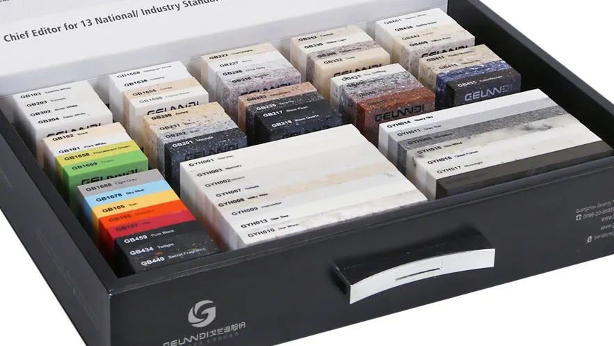 Intro to solid surface sheets and countertops customization factory