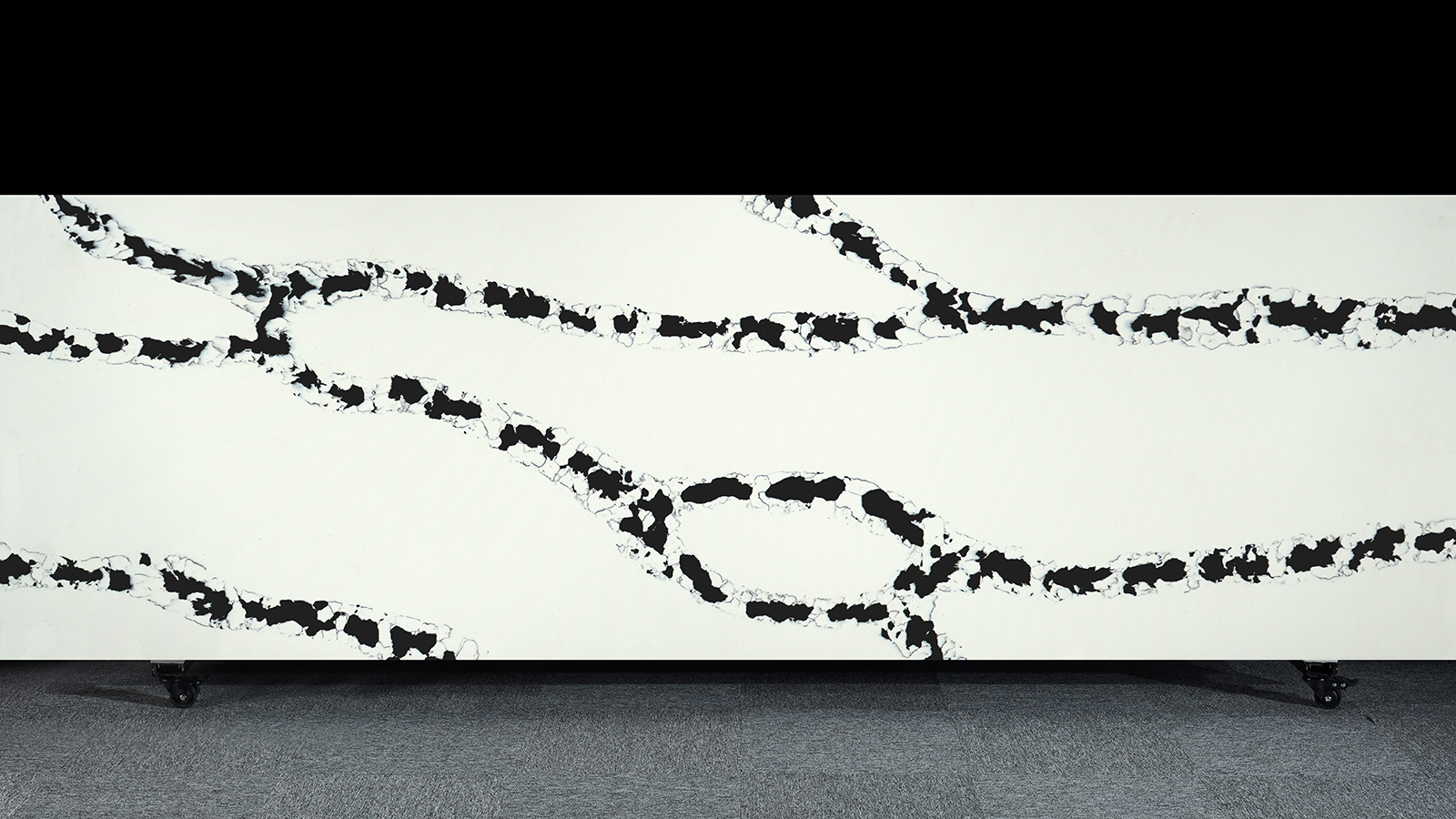 Customized Quartz Marble Vein Stone Panda White Artificial stone manufacturers From China | GELANDY