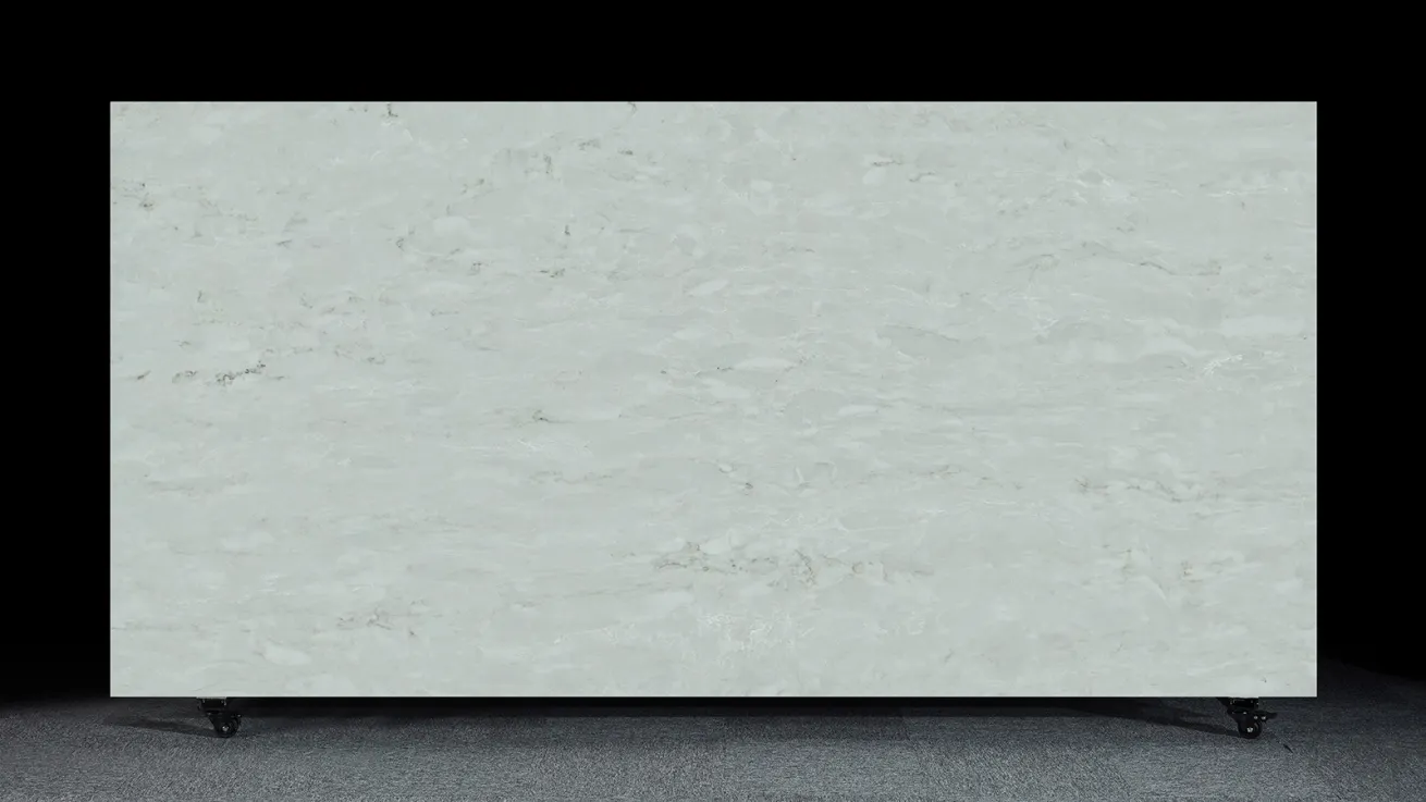 Luxury Marble Vein Quartz Stone with translucency
