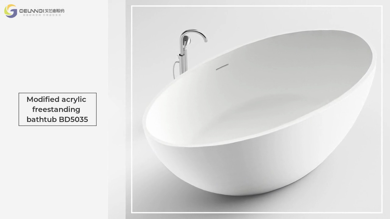 Modified acrylic .freestanding .bathtub BD5035.