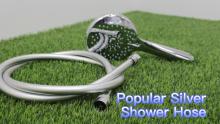 High Quality Modern Smooth Exterior Silver Shower Hose For Shower Head Manufacturer | Paishun