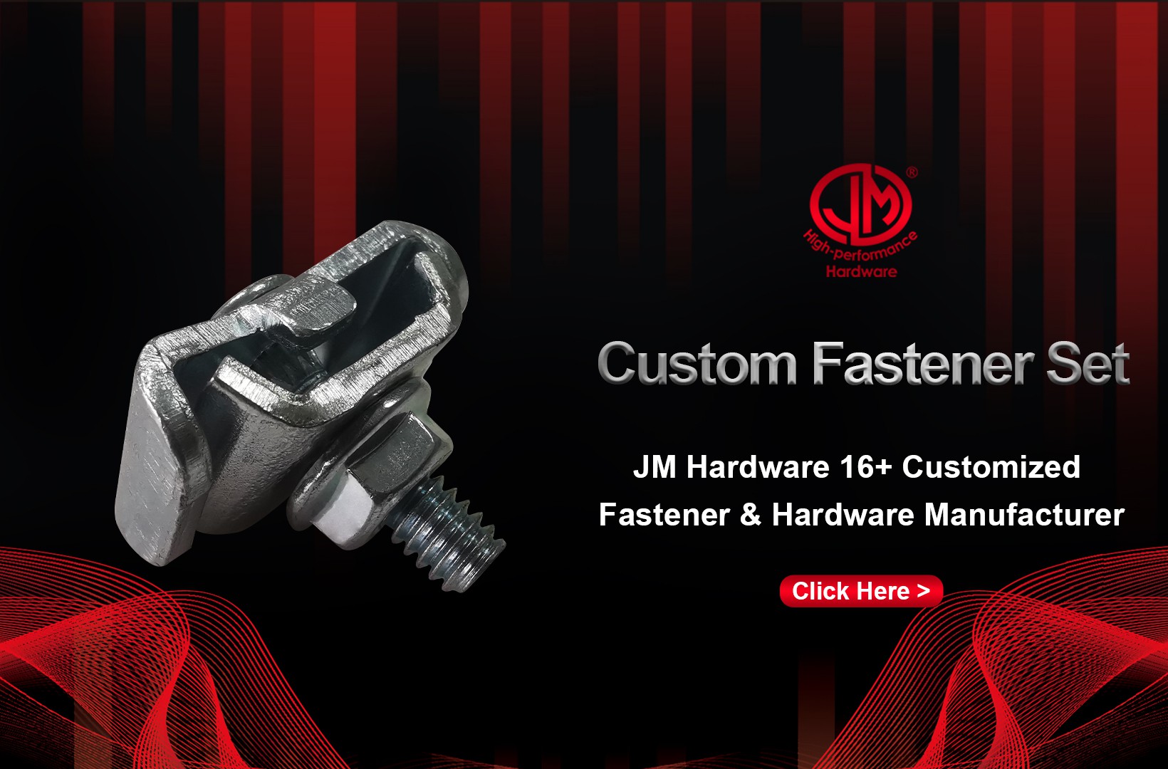 JM Hardware® Custom fastener set (JMFC001)
