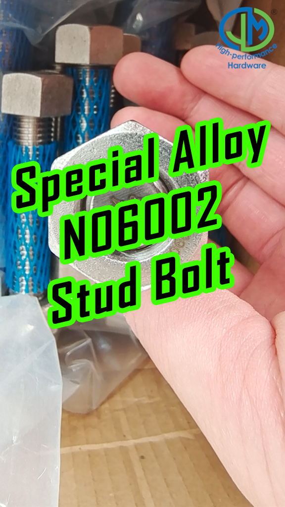 Special Alloy N06002 stud bolt ManufacturerJM Hardware®