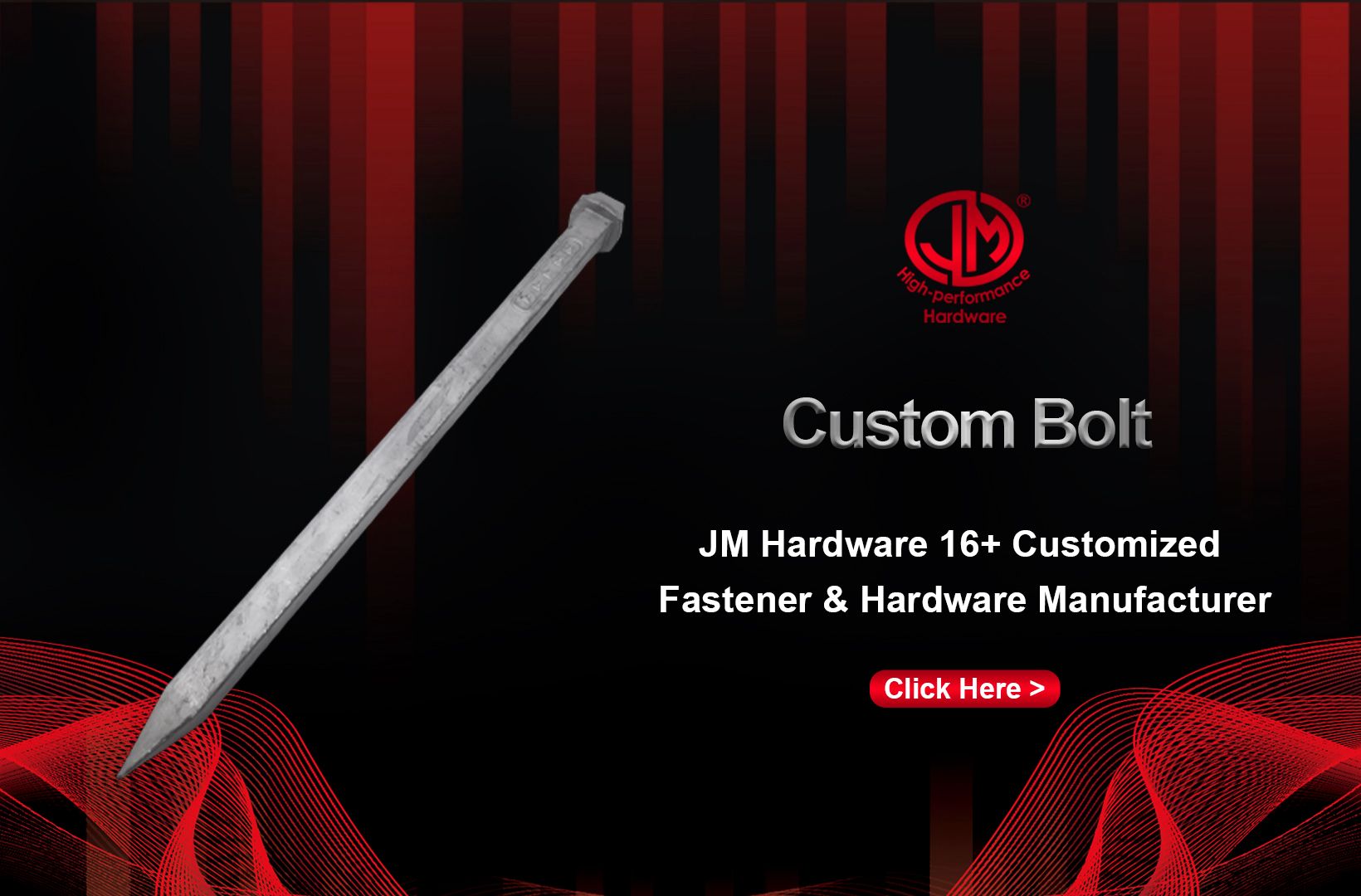 JM Hardware® Custom Spike Harrow Tooth