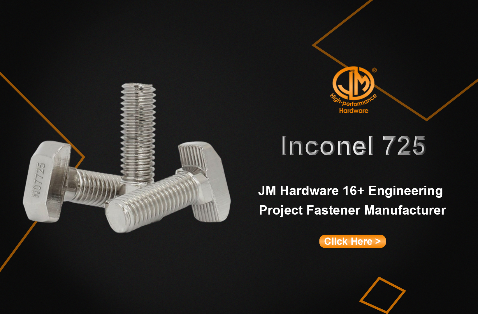 JM Hardware® INCONEL 725 - UNS N07725 ALLOY Fastener | JM Hardware