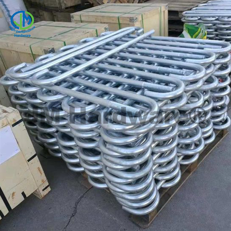 Boulons D'ancrage Avec Cale Zingués 3/8 X 5" - Lot De 4 | Fixation Solide