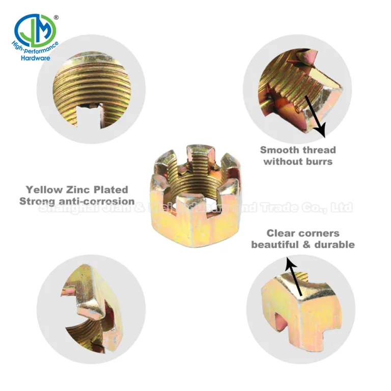 Dadi Esagonali In Ottone – Filettatura UNC/UNF – Da 1/4 A 1 Pollice – Albany County Fasteners