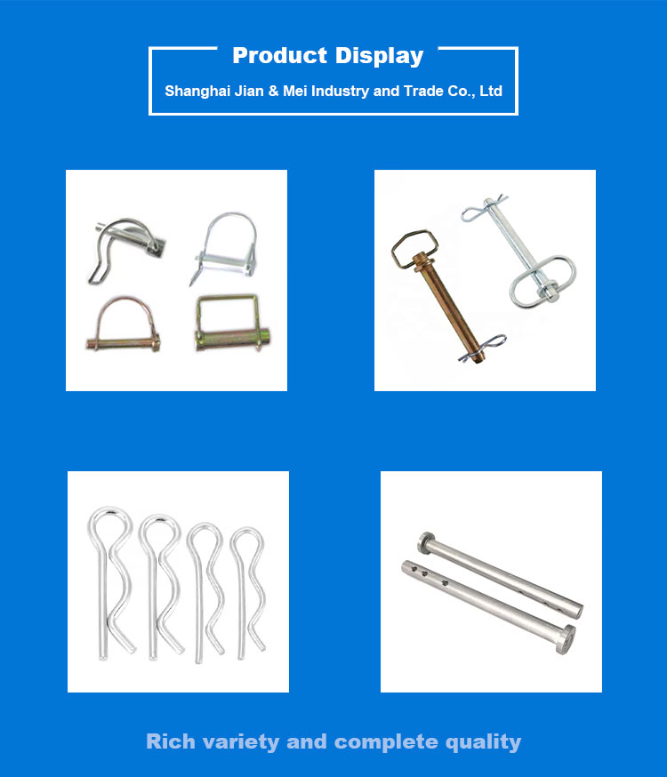 JM Hardware® 분할 핀/ R-클립 핀/클레비스 롤 핀/사각 잠금 핀/린치 핀