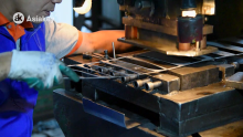 Asiakey Damagus steel knife production process case
