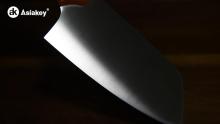 Asiakey High Quality Royal Swiss Line Cuchillo Kitchen Professional Hammered 8 Pcs Teramontina Japanese Chef Knife Set