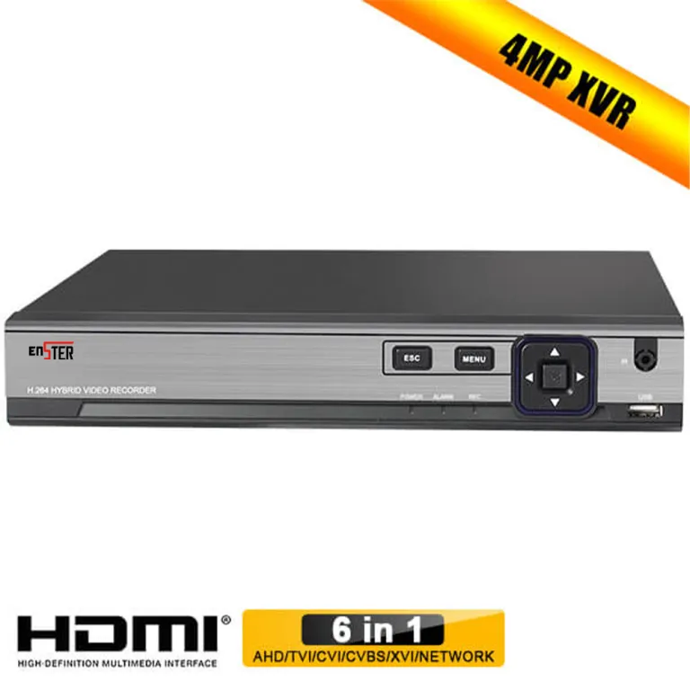 Hikvision DVR Registratore 4 Canali + HDD 1Tb - IDS-7204HQHI-M1/S/A (3Mp - 7