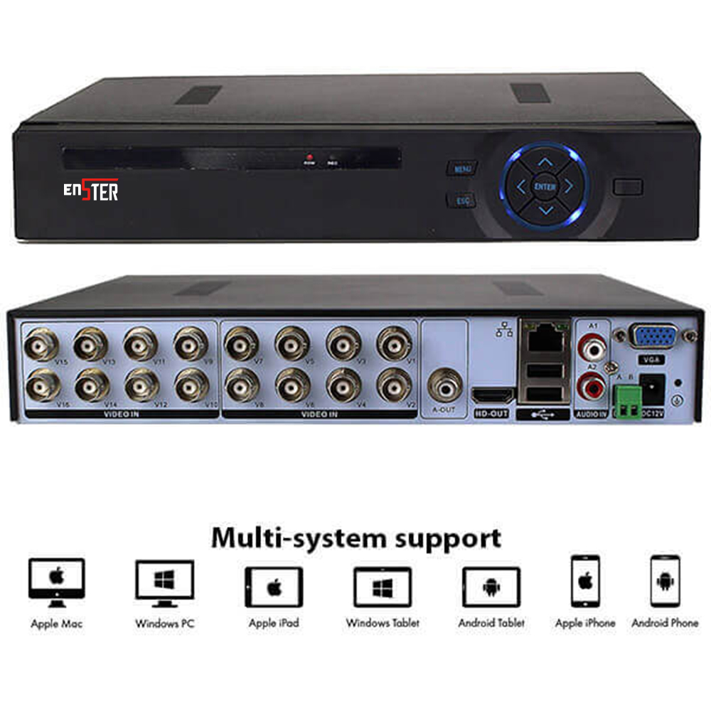 【希少】Super　Hi　Vision　Recorder　HVR　HVR-BX1 1080P 16CH Video Security DVR Digital Recorder HVR Hybrid DVR