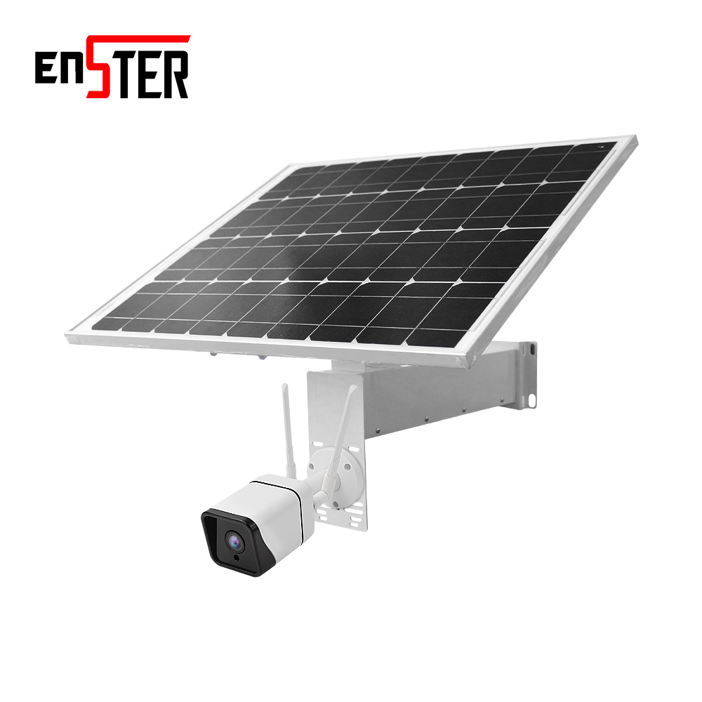 Outdoor solar powered 2 4ghz 5ghz daul band wireless bullet wifi camera
