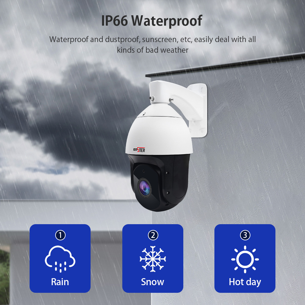 High quality 6" 8mp 4K speed dome camera PTZ 36x optical zoom up to ...