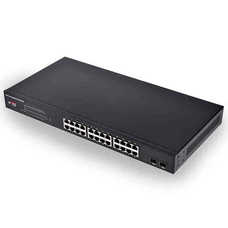 24 ポート ギガビット POE スイッチ