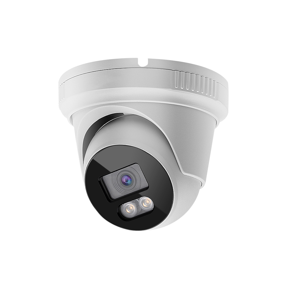 High Defination 5MP Dome Security Camera 3.6mm Fixed Lens Warm Light ...