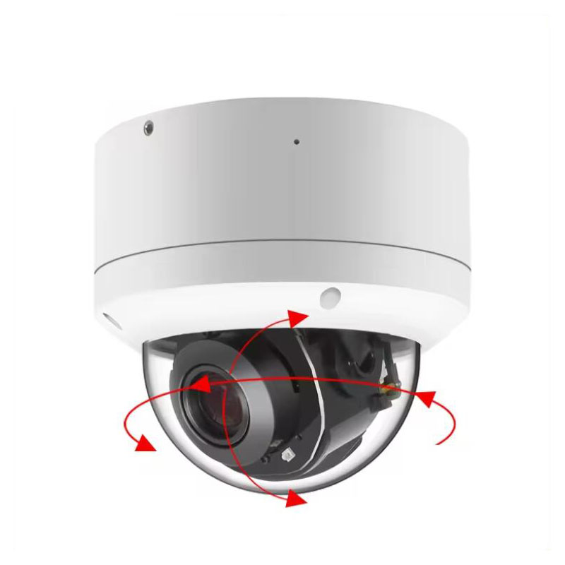 5X Zoom Lens Vandalproof Waterproof Mini IP Network Indoor Outdoor