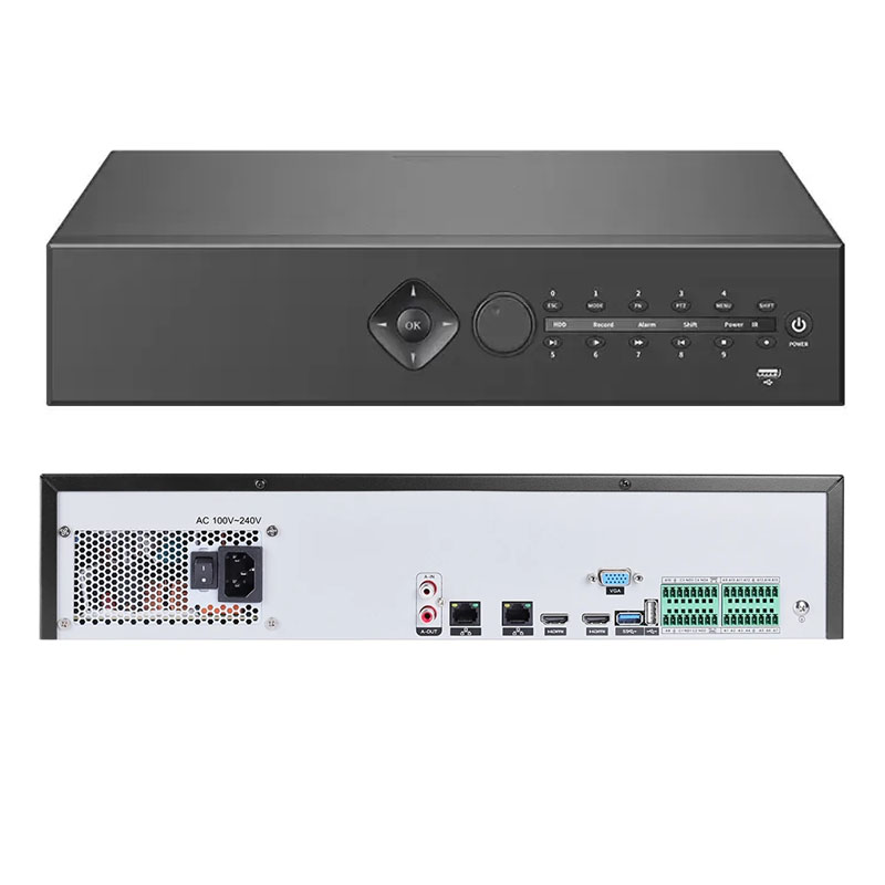 HDMI出力対応ネットワークビデオレコーダー VioStor-8132Pro＋ ネットワークカメラ 工場・店舗