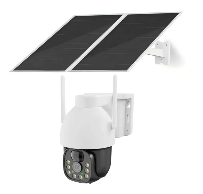 低電力ソーラーパワーwifiバッテリー駆動充電式ワイヤレスカメラ